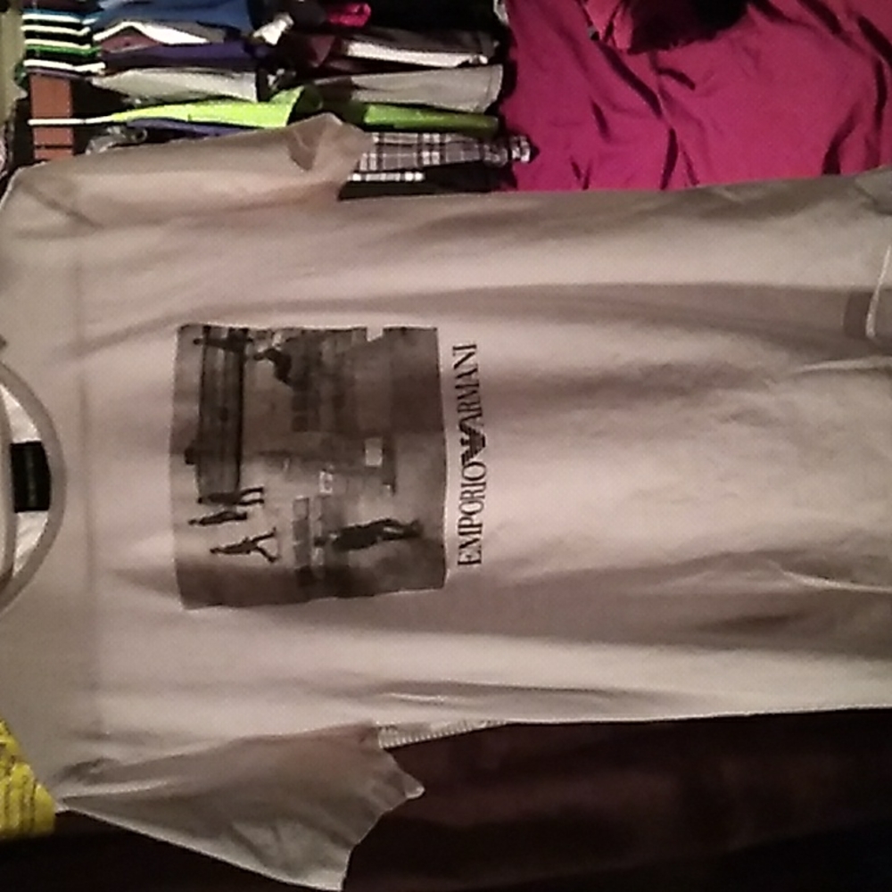 Emporio Armani, L, White